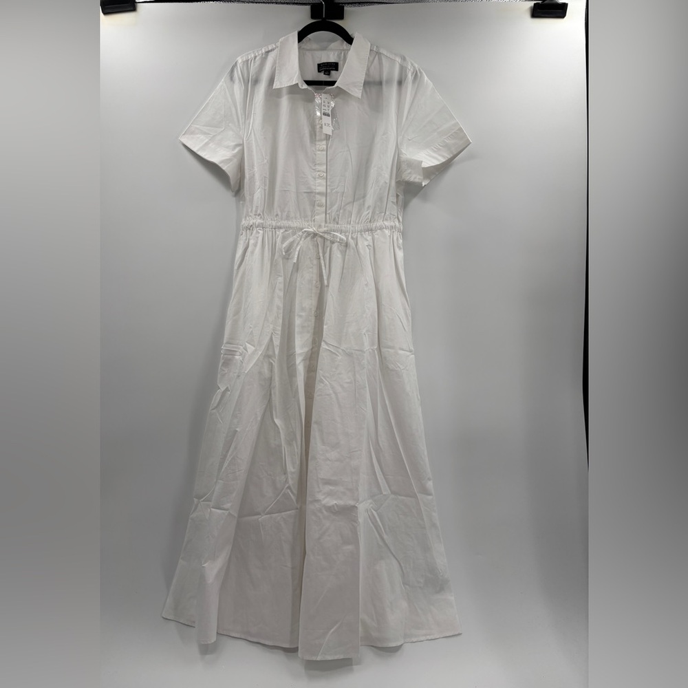 J.Crew Cerise shirt-dress in cotton poplin - Picture 5 of 7